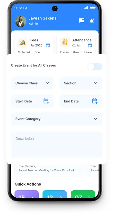 Event & Holiday Scheduler